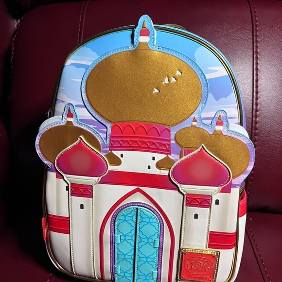 Funko Loungefly - Aladdin 30th Anniv Palace Backpack Bag w/ Jasmine Pop Vinyl main image 7